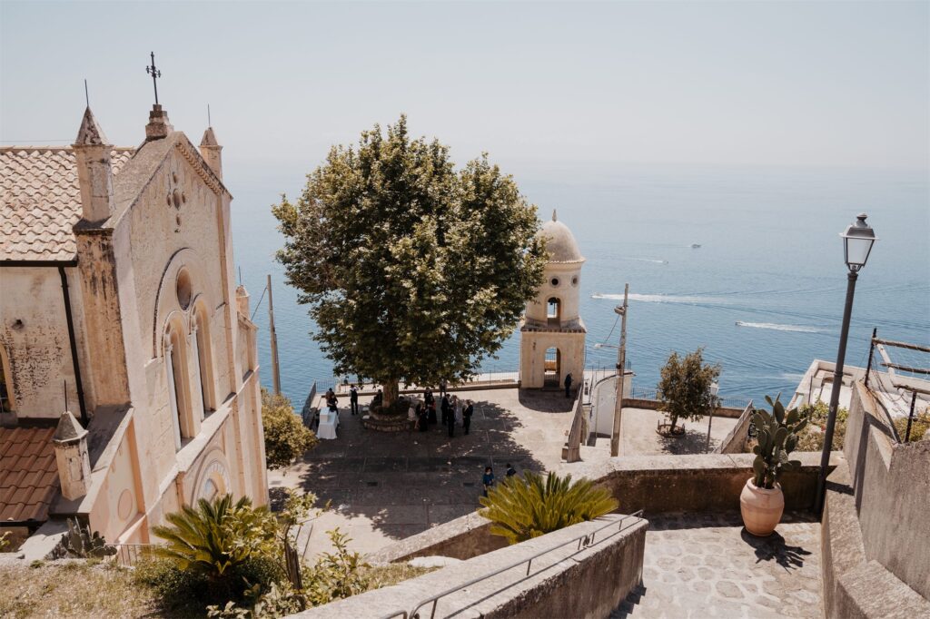 Matrimonio religioso nella chiesa della Natività di Santa Maria Vergine, Amalfi
