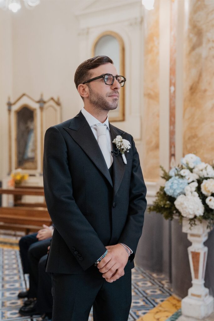 Matrimonio religioso nella chiesa della Natività di Santa Maria Vergine, Amalfi