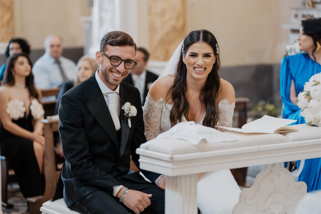 Matrimonio religioso nella chiesa della Natività di Santa Maria Vergine, Amalfi