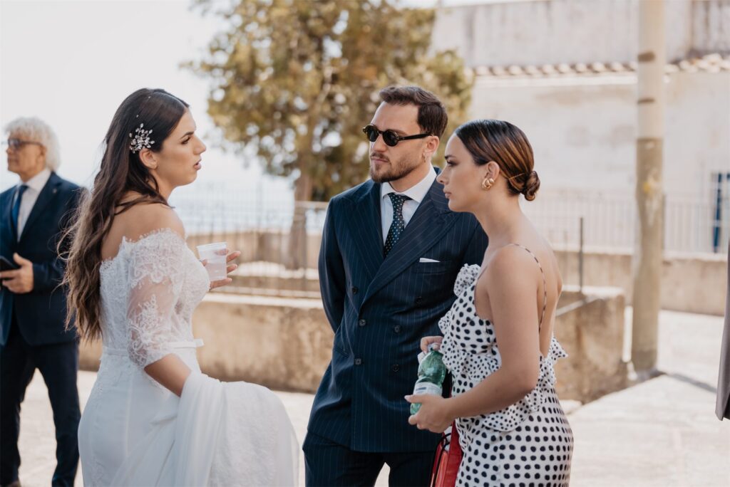 Matrimonio religioso nella chiesa della Natività di Santa Maria Vergine, Amalfi