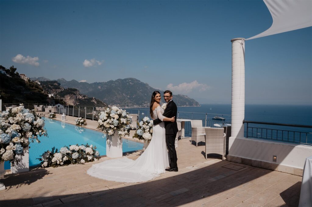 Ricevimento di matrimonio a Le Nereidi, Amalfi