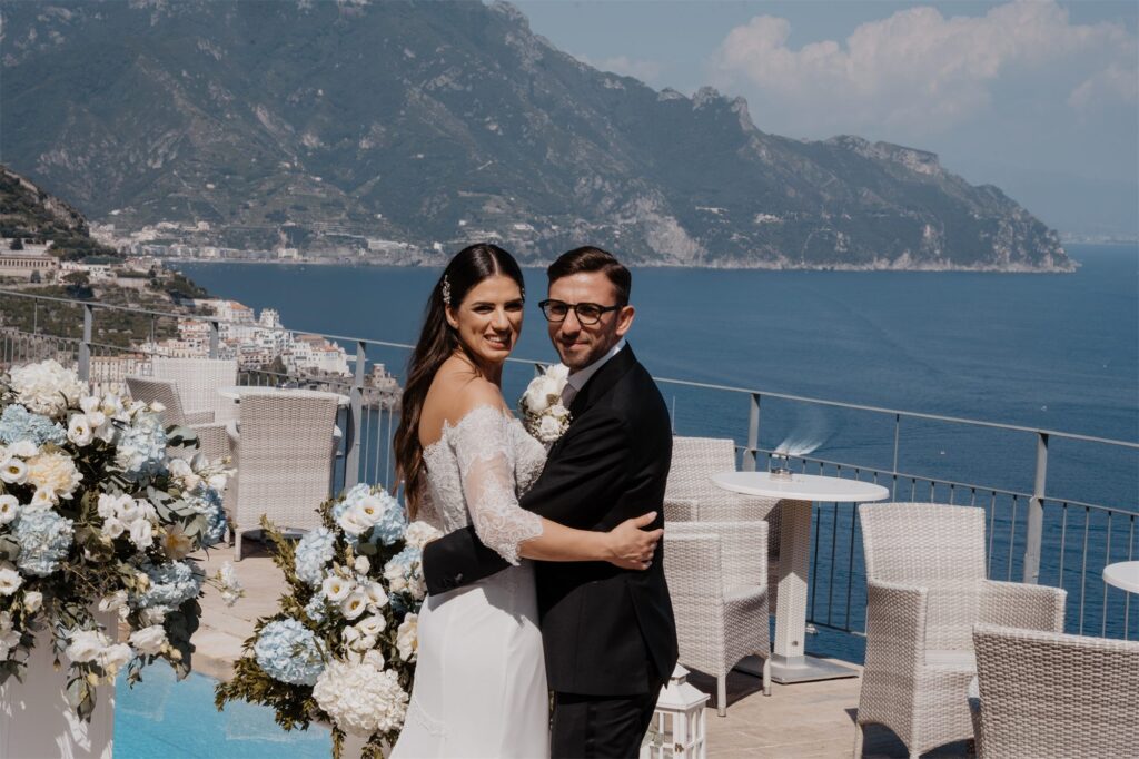 Ricevimento di matrimonio a Le Nereidi, Amalfi