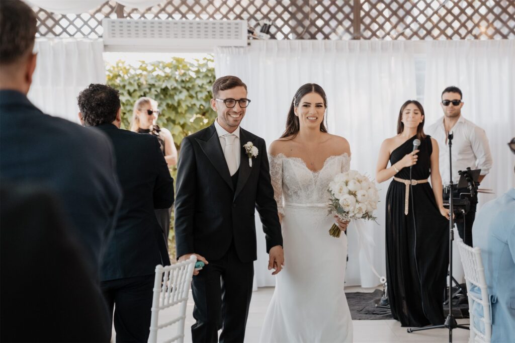 Ricevimento di matrimonio a Le Nereidi, Amalfi