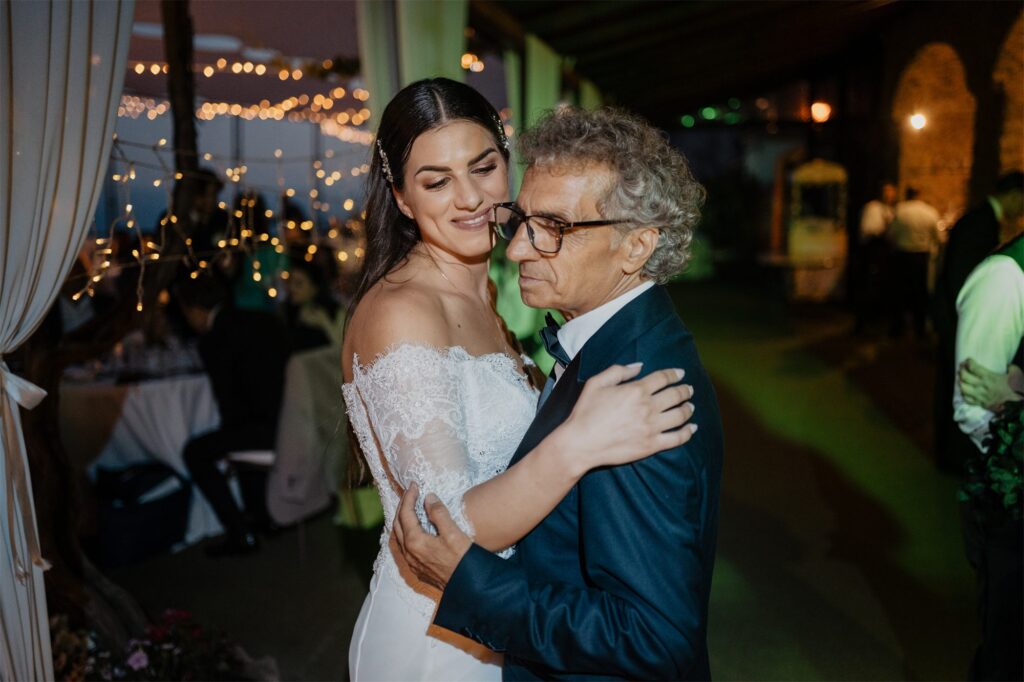 La festa di matrimonio a Le Nereidi, Amalfi