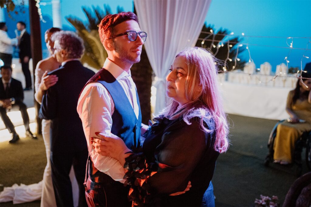 La festa di matrimonio a Le Nereidi, Amalfi
