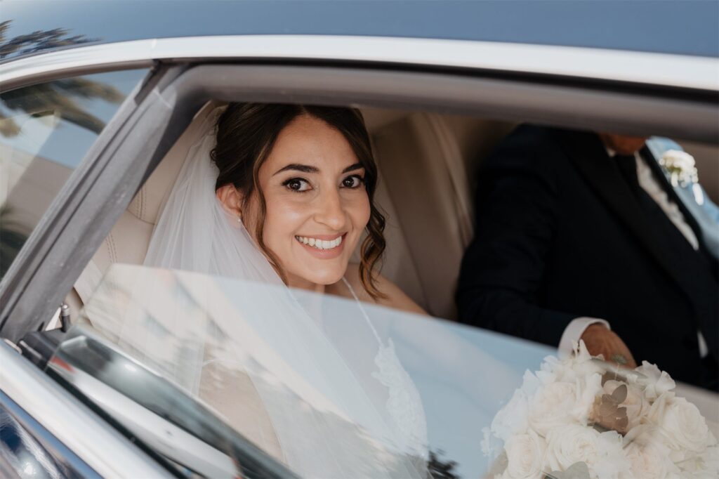 Preparativi della sposa Martina prima del matrimonio
