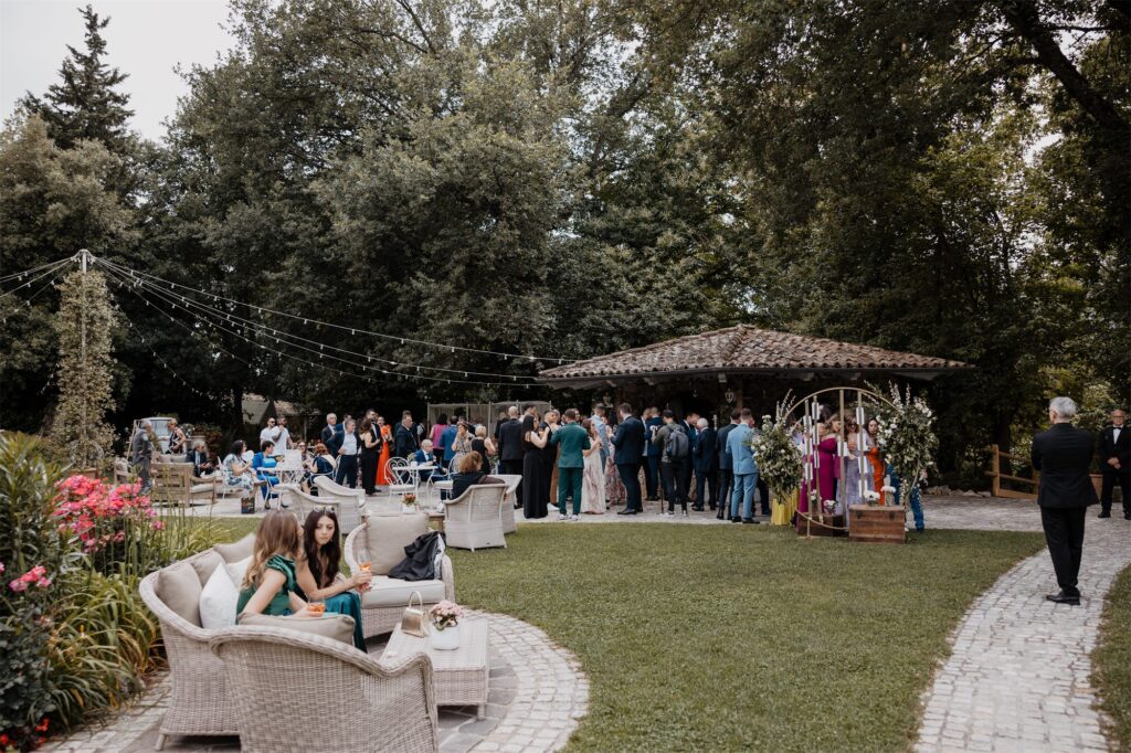 Ricevimento di matrimonio a Villa Samuel a Pontelatone