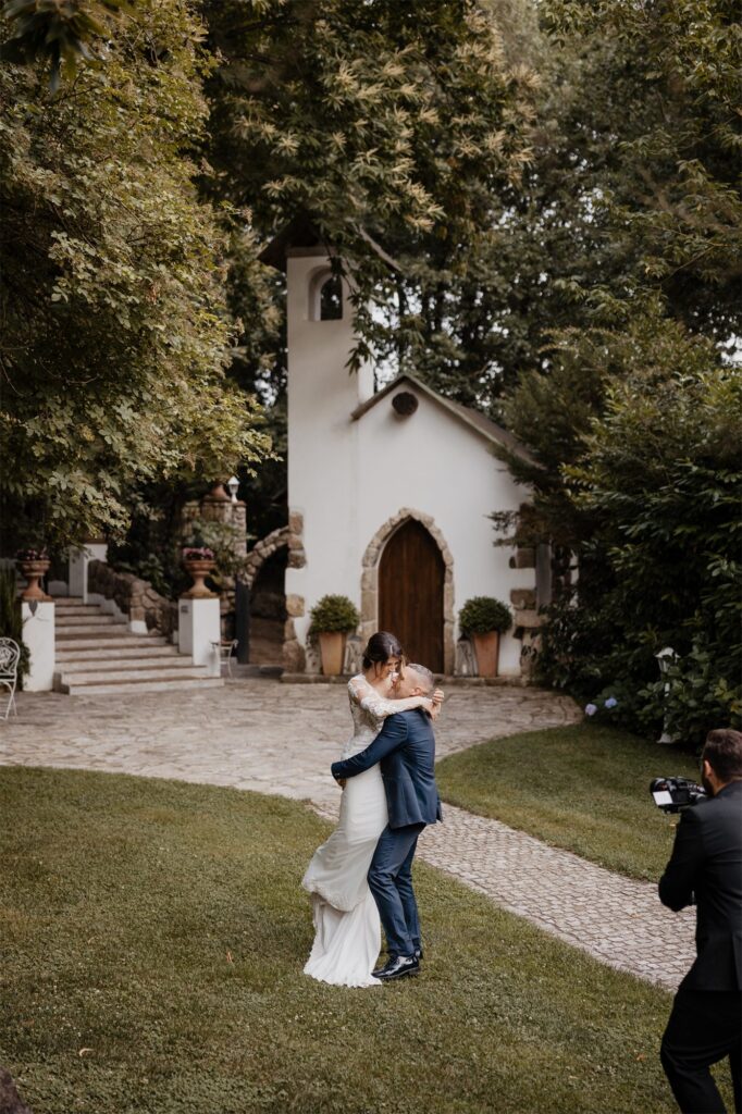 Servizio fotografico degli sposi a Villa Samuel, Pontelatone