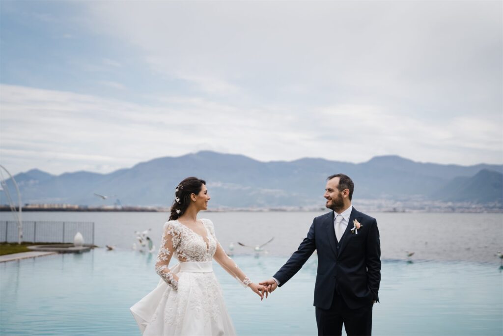 Francesco e Stefania, matrimonio a Villa Guarracino, Torre del Greco