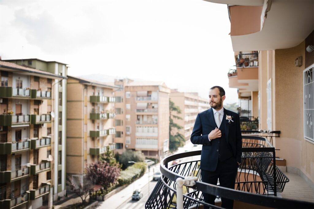Preparativi di Francesco prima del matrimonio