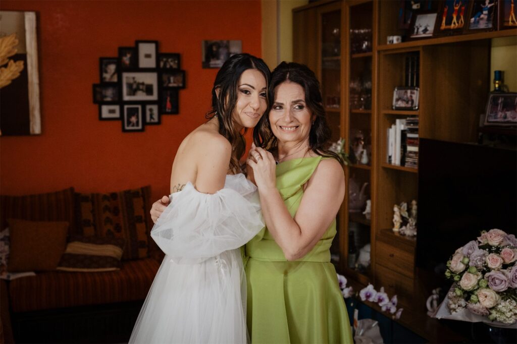 Tonia e sua madre