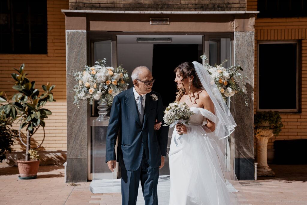 Preparativi della sposa Anna prima del matrimonio a Bacoli
