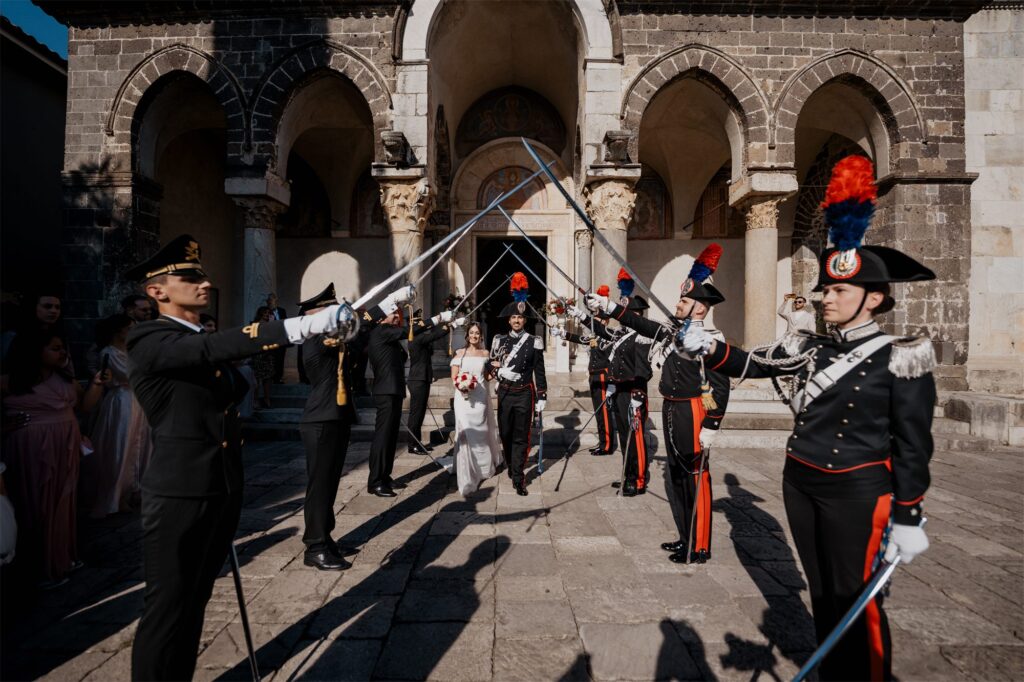 Il matrimonio nella Basilica di Sant'Angelo in Formis
