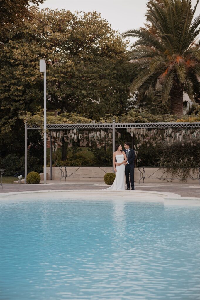 Mario e Ersilia nel giardino di Villa Orsini, Mirabella Eclano - foto 9