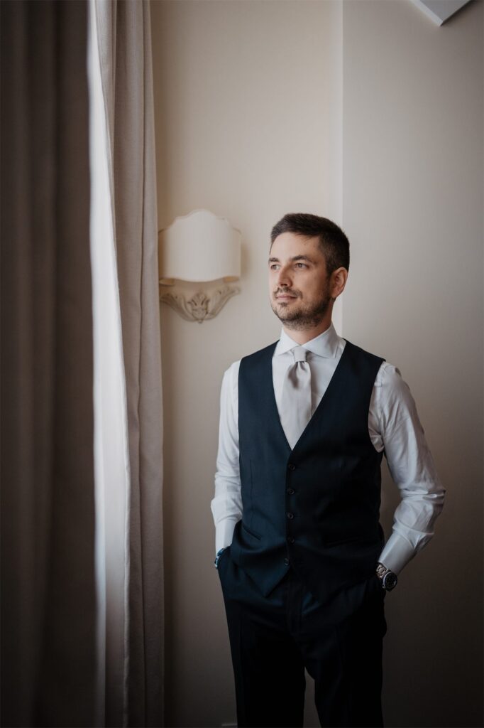 Preparativi di Michele e Valentina