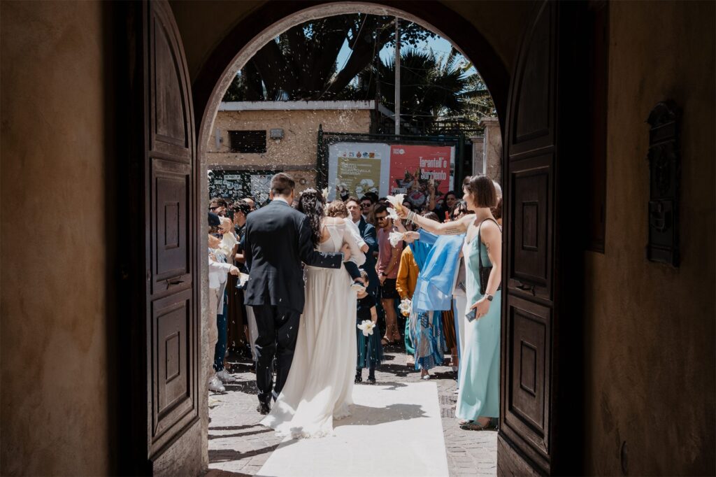 Il rito civile al Chiostro di San Francesco di Sorrento