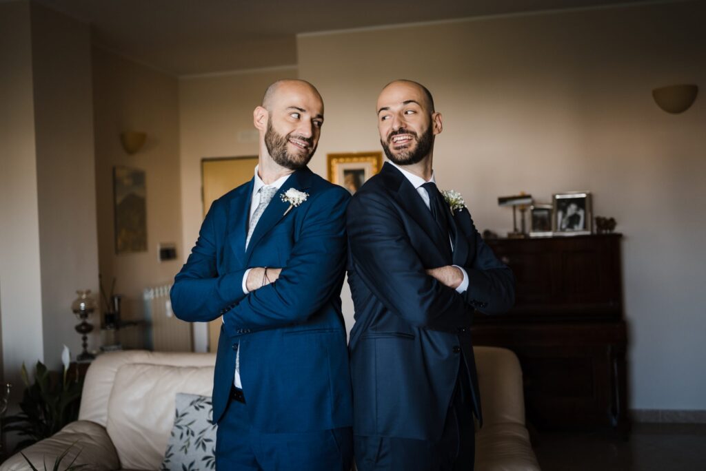 Preparativi dello sposo