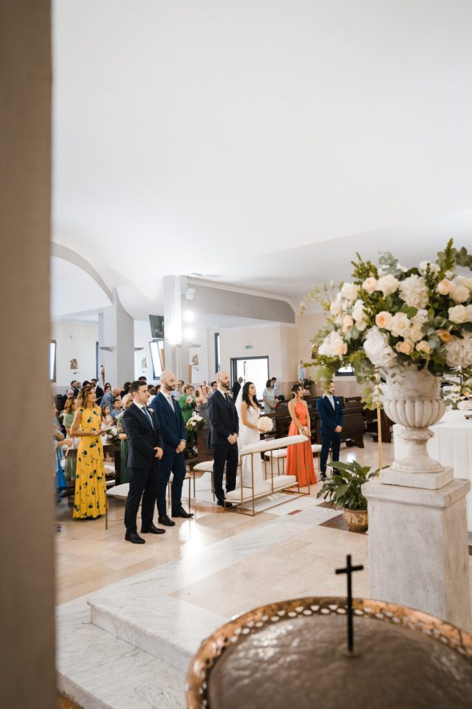 Il rito in chiesa