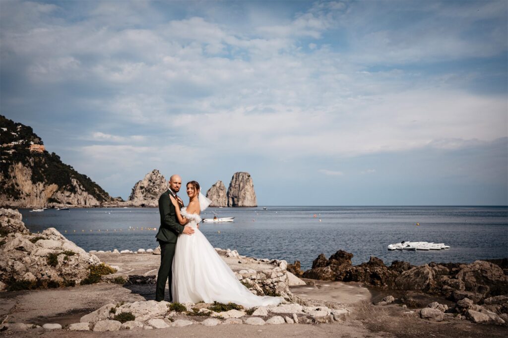 Thomas e Solenne a Marina Piccola e ai Faraglioni di Capri (9)