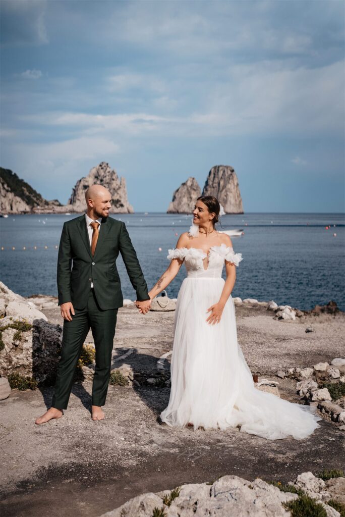 Thomas e Solenne a Marina Piccola e ai Faraglioni di Capri (15)